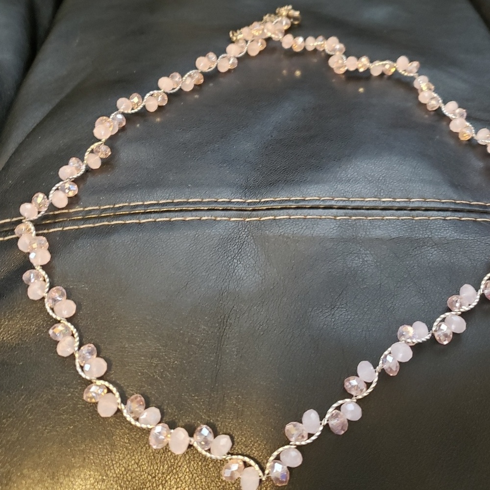Pink Crystal necklace from Premier Designs